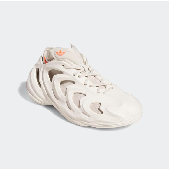 EUC Men’s Size 10.5 (Euro Sz 44.5) adidas adiFIM Q Sneakers In Off White/Orange - Picture 8 of 17